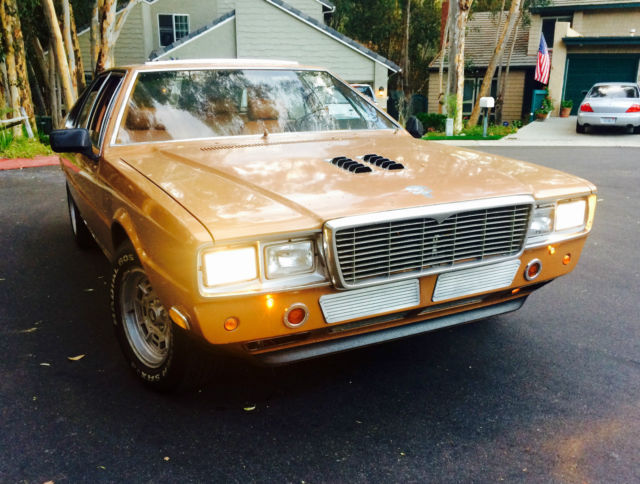 1982 Maserati quattroporte Series III 3 Runs Good Pantera Wheels 4.9 Engine 1982 Maserati Quattroporte Quattroporte