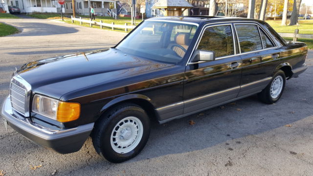 1982 Mercedes 300SD Black Fantastic Turbo Diesel Amazing Rare Pampered SD L NR S 1982 Mercedes-Benz 300-Series W126 Body SD
