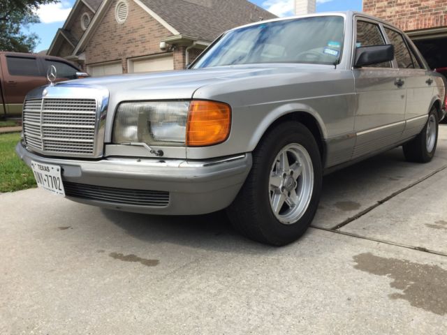 1982 Mercedes 380se European Version Same Doctor Owner for 30 Years No Reserve! 1980 Mercedes-Benz S-Class