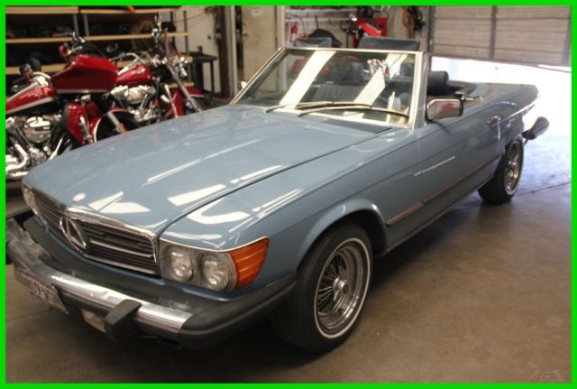 1982 MERCEDES 380SL 2 Dr Convertible Coupe 3.8L V8 16V Automatic, No Reserve!!! 1982 Mercedes-Benz 300-Series 380SL 2 Dr Convertible