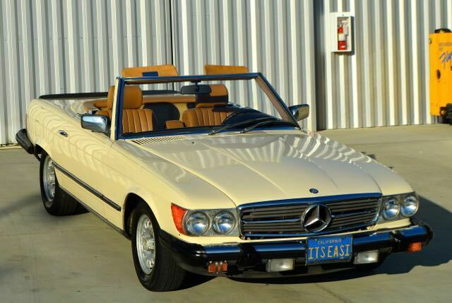 1982 Mercedes 500SL W107 one owner only 119k miles CA car with records 1980 Mercedes-Benz SL-Class 500SL R107 not 560SL or 280SL