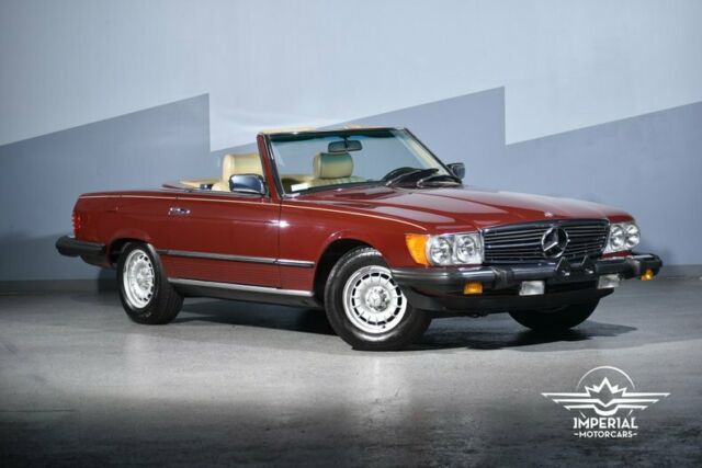 1982 Mercedes-Benz 380 Series 2dr Roadster 380SL 49,400 Miles Maroon Convertible 1982 Mercedes-Benz 300-Series 2dr Roadster 380SL