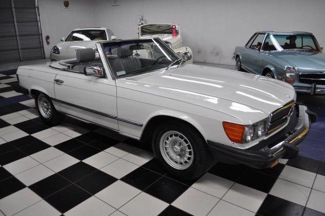 1982 Mercedes-Benz 380SL 380 SL CONVERTIBLE LIKE 560SL 1982 Mercedes-Benz SL-Class ONLY 28K MILES - FLORIDA GARAGE KEPT