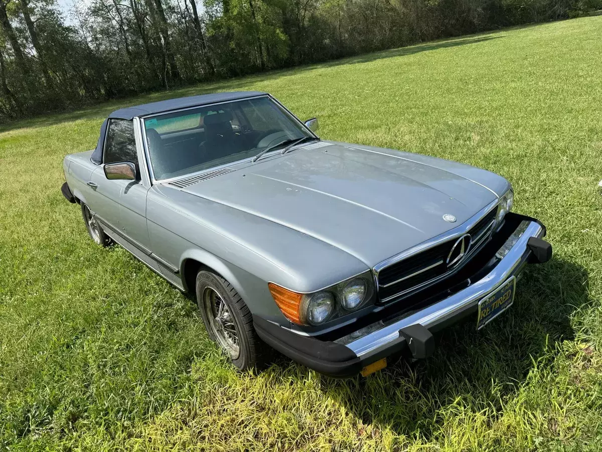 1982 Mercedes-Benz 380SL Convertible Blue SL 1982 Mercedes-Benz SL-Class SL