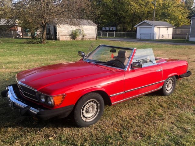 1982 Mercedes Benz 380sl v8 soft hard top convertible roadster 1982 Mercedes-Benz SL-Class 380sl