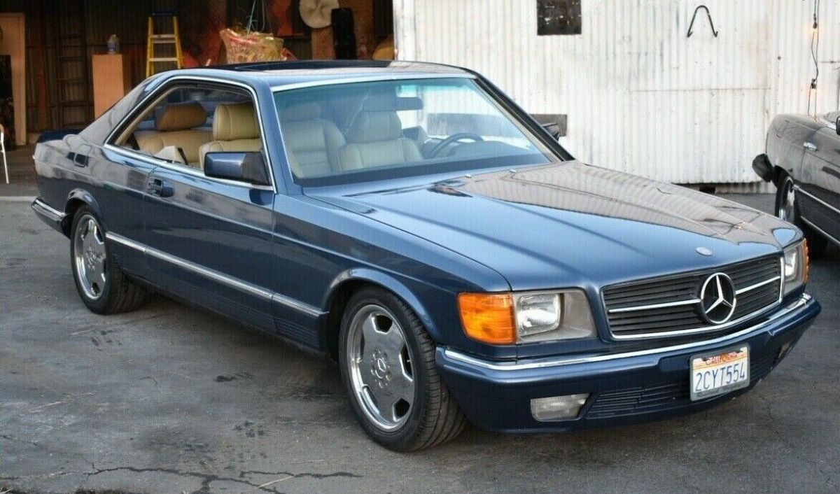 1982 Mercedes Benz 500SEC Euro 1982 Mercedes-Benz 500-Series