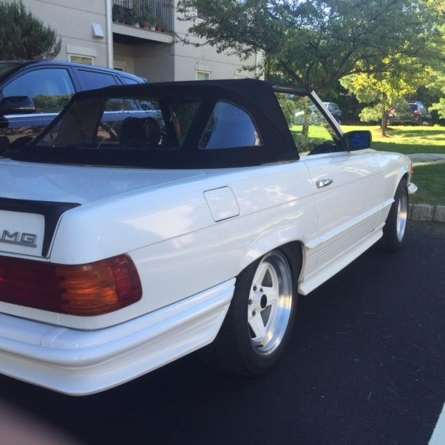 1982 Mercedes Benz 500SL AMG Rare Documented Modification Euro Classic R107 1980 Mercedes-Benz SL-Class