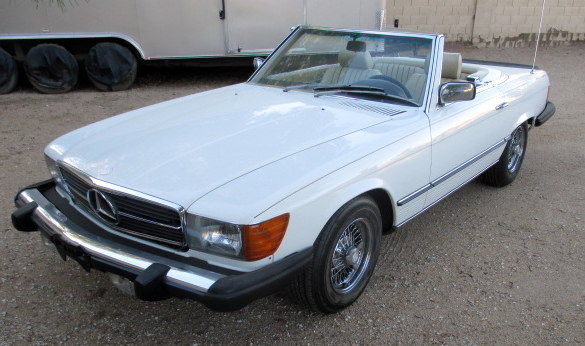 1982 MERCEDES BENZ 500SL (imported from Germany) 1982 Mercedes-Benz 500-Series 500 SL