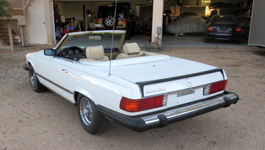 1982 Mercedes-Benz 500-Series 500 SL - photo 2