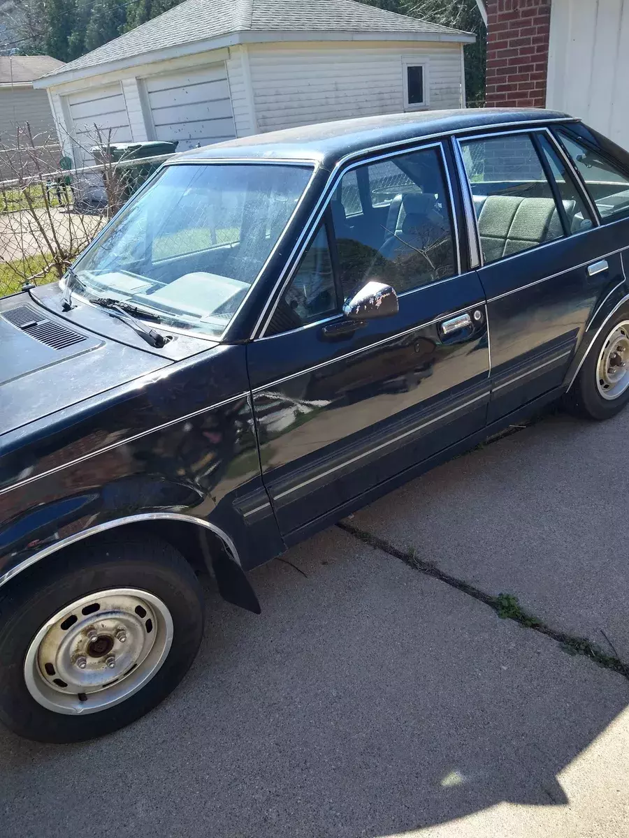1982 Mercury Lynx Hatchback Black 1982 Mercury Lynx