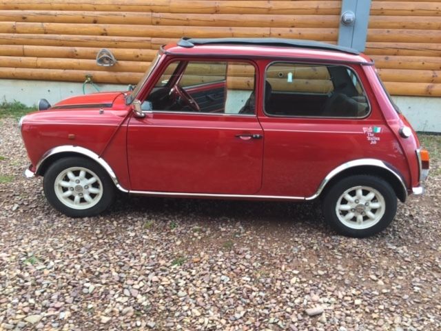1982 Mini Cooper-Italian Job Commemorative, Right Hand Drive 1980 Mini Classic Mini