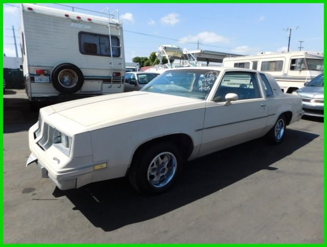 1982 Oldsmobile Cutlass Used 3.8L V6 12V Automatic NO RESERVE 1982 Oldsmobile Cutlass
