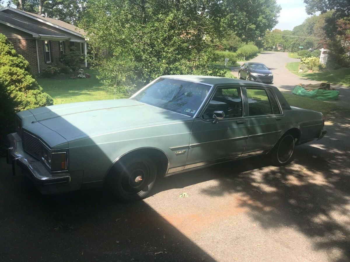 1982 Oldsmobile Delta 88 Royale 4 Door Blue Hard-Top Sedan - Last Used In 2008 1982 Oldsmobile Eighty-Eight