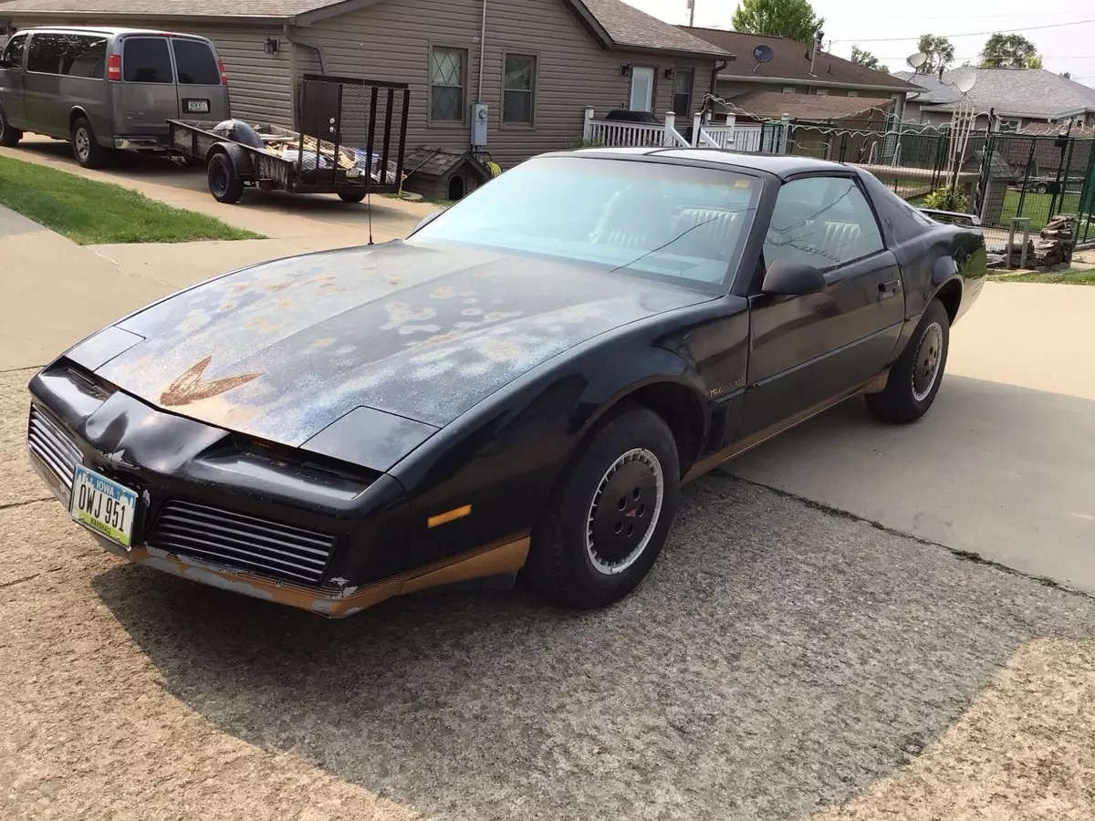 1982 Pontiac Firebird Coupe Black TRANS AM 1982 Pontiac Firebird TRANS AM