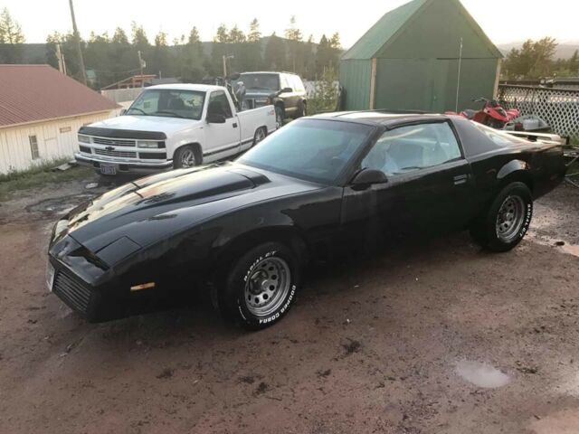 1982 Pontiac Firebird (Knight Rider) T-Tops, A/C, V8, Black/Tan all factory! 1982 Pontiac Firebird Firebird