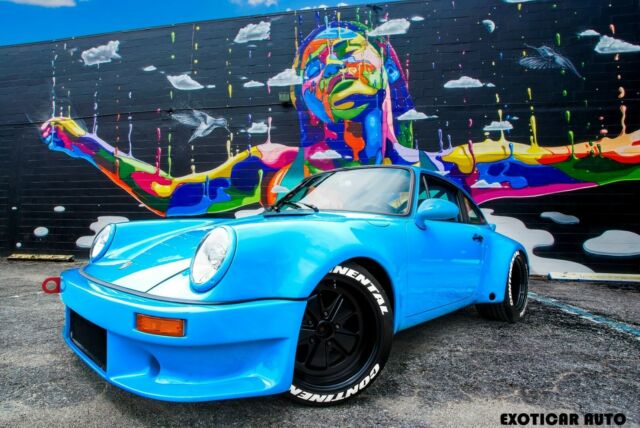 1982 PORSCE 911 HOT ROD MIAMI BLUE 3.6 360HP 300TQ. NEW TRANNY NEW SUSPENSION 1982 Porsche 911 Hot rod to the max