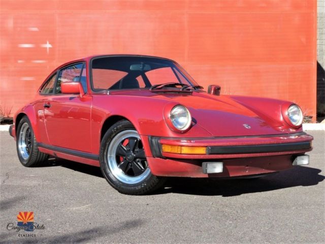 1982 Porsche 911 SC Coupe, 3.0L, 915 5-spd, Cold A/C, Orig Paint, New Leather 1982 Porsche 911 911 SC Coupe