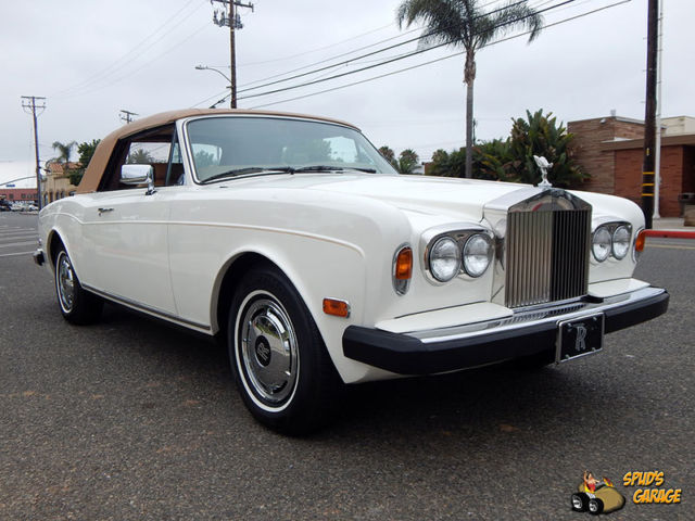 1982 Rolls-Royce Corniche Convertible