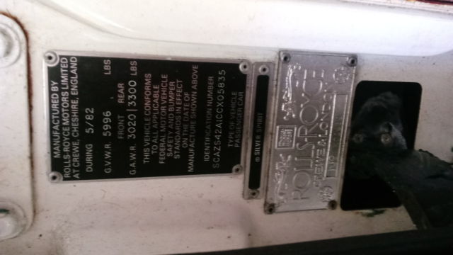 1982 Rolls-Royce Silver Spirit/Spur/Dawn Full trim in white - photo 11