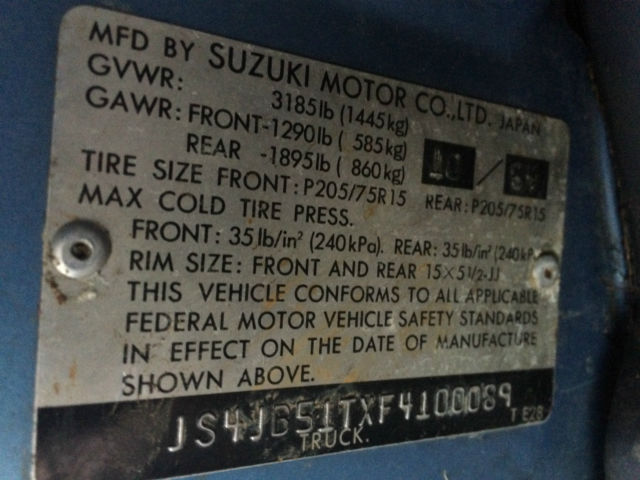 1982 Suzuki Samurai - photo 12