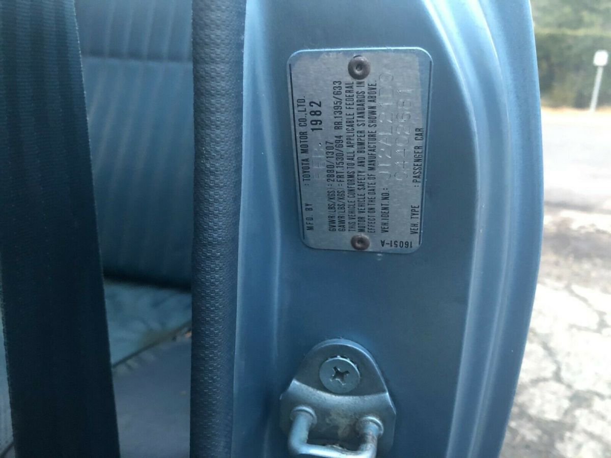 1982 Toyota Corolla - photo 13