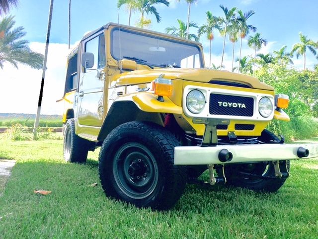 1982 TOYOTA LAND CRUISER FJ40 (LOW RESERVE!!!!) 1982 Toyota Land Cruiser BASE SPORT UTILITY 2D
