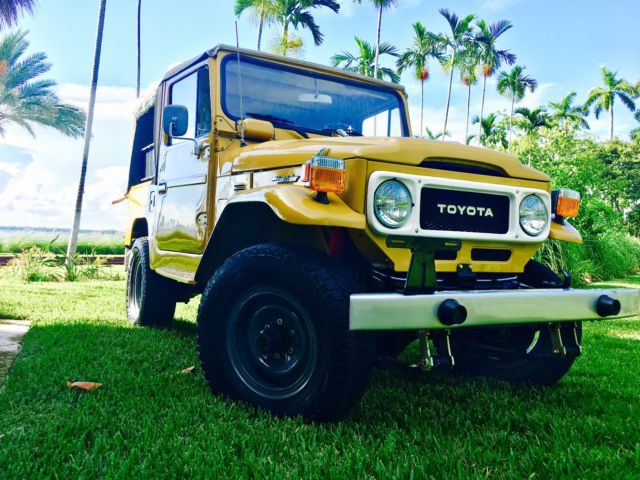 1982 TOYOTA LAND CRUISER FJ40(VIDEO) 1982 Toyota Land Cruiser FJ40