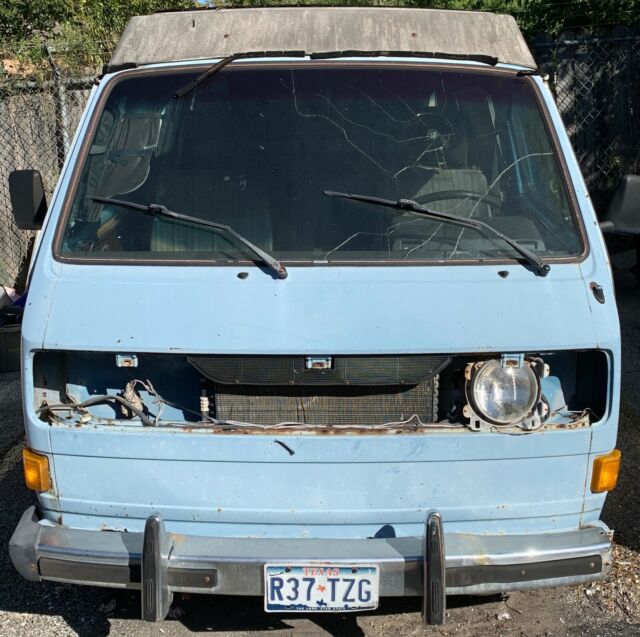 1982 VOLKSWAGEN BUS/VANAGON WESTFALIA POPTOP CAMPER PARTS OR RESTORE 1982 Volkswagen Bus/Vanagon L