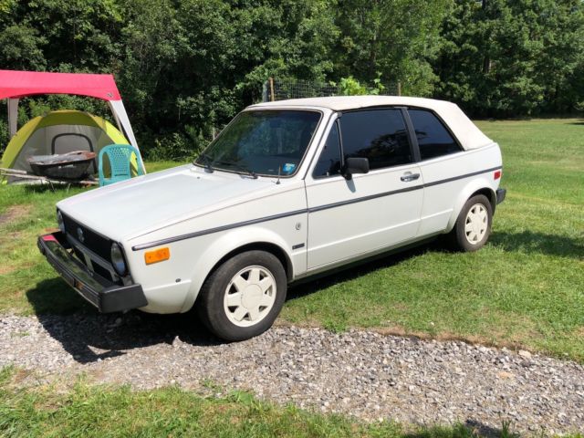 1982 Volkswagen Rabbit Cabriolet Wolfsburg Edition LOW ORIGINAL MILES 1982 Volkswagen Rabbit Wolfsburg Edition