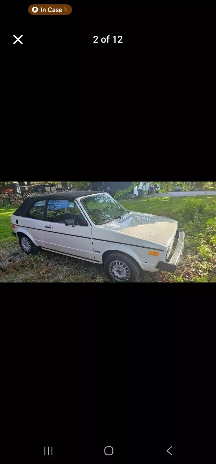 1982 Volkswagen Cabrio DELUXE - photo 7
