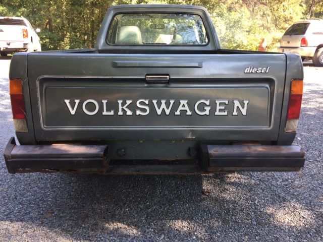 1982 Volkswagen rabbit pickup diesel caddy mk1 1982 Volkswagen Rabbit LT