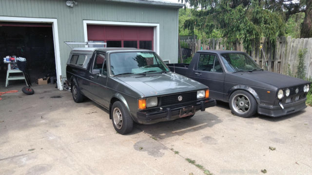 1982 volkswagen rabbit pickup truck caddy gas 1982 Volkswagen Rabbit Pickup