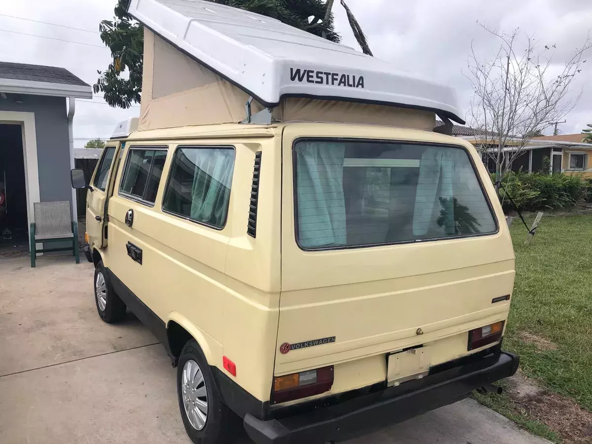 1982 Volkswagen Vanagon Brown CAMPMOBILE 1982 Volkswagen Vanagon CAMPMOBILE