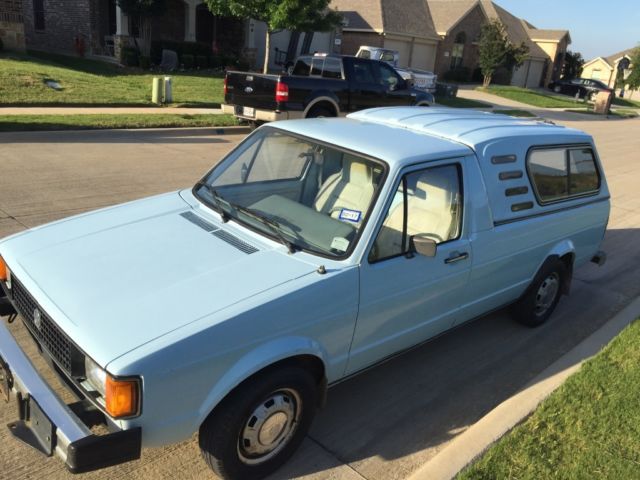 1982 Volkswagen VW Rabbit Pickup Diesel 124k All Original 45-50mpg Make Offer! 1982 Volkswagen Rabbit