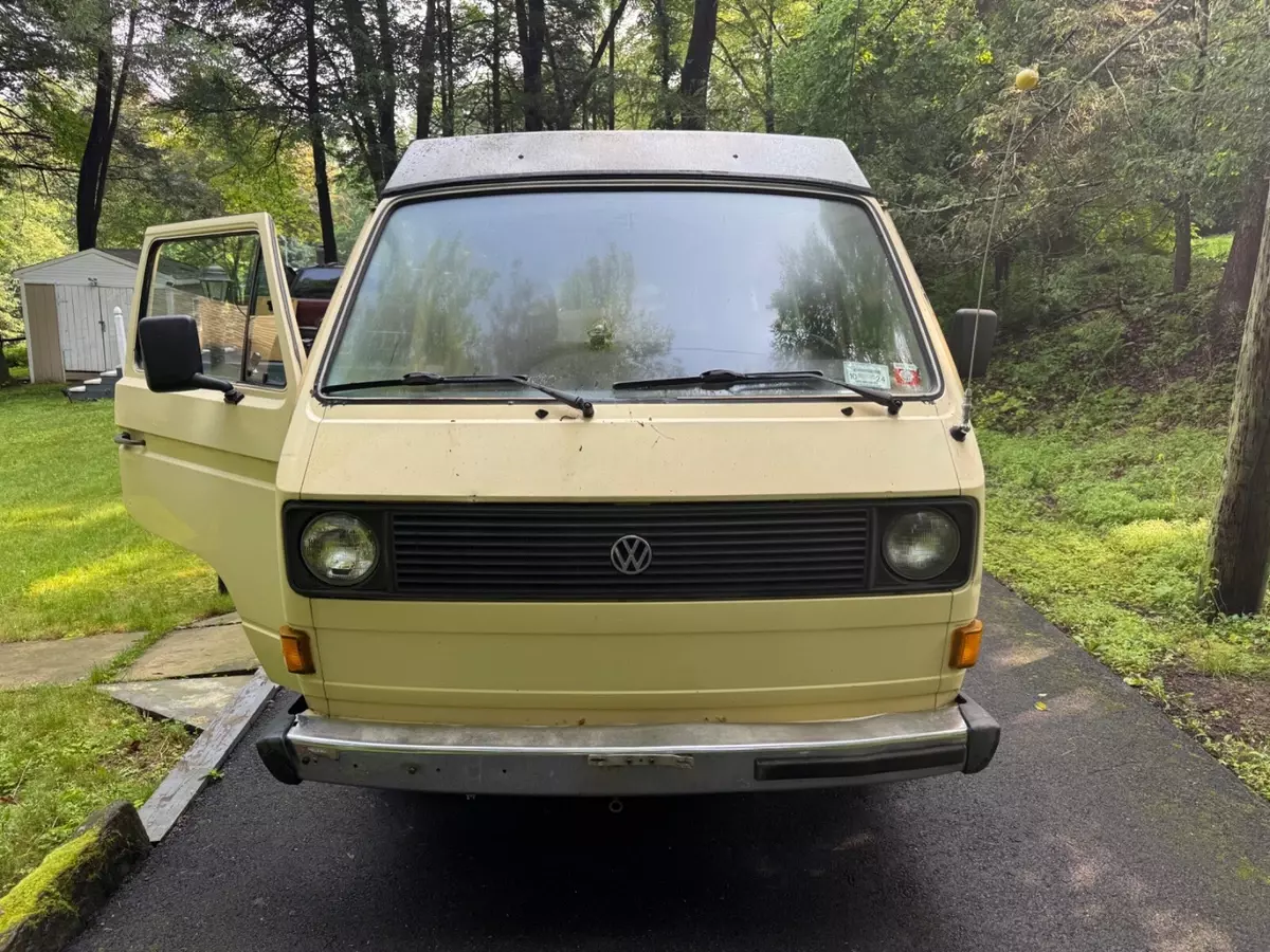 1982 Volkswagen Westfalia camper factory 1982 Volkswagen Bus/Vanagon