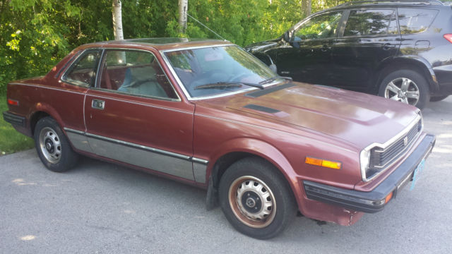 1982 Vtg HONDA PRELUDE AUTOMATIC, Solid body, Runs,Needs Engine Work 120K MILES 1982 Honda Prelude 2dr Coupe Ma