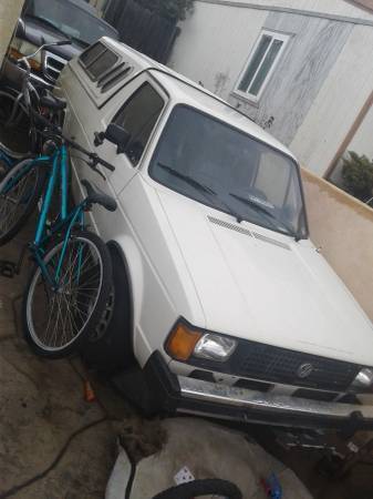 1982 VW Rabbit Caddy Truck 1982 Volkswagen Rabbit