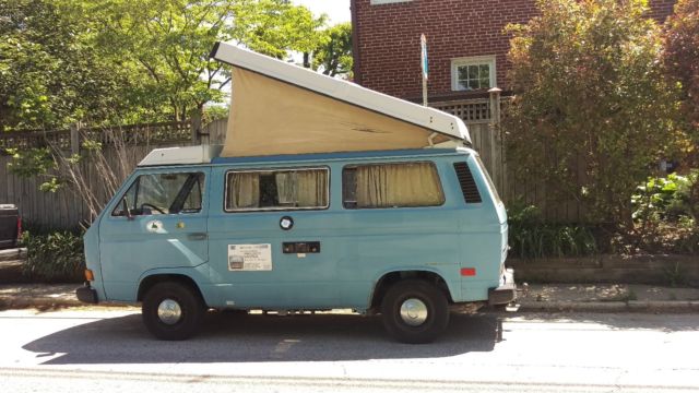 1982 Westfalia full camper 2.0 air-cooled engine w manual transmission 1982 Volkswagen Bus/Vanagon Newly re-upholstered