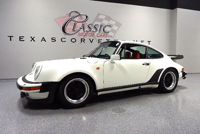 1982 White Porsche 911/930 Carrera!Only 16,000 MILES Texas 1982 Porsche 930 Carrera