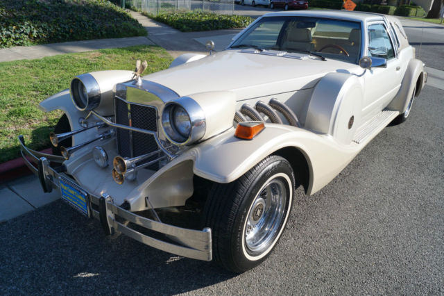 1982 ZIMMER GOLDEN SPIRIT 5.0L V8 COUPE - RECARO LTHR SEATS - CREME WHITE / TAN 1982 Other Makes ZIMMER GOLDEN SPIRIT COUPE ZIMMER GOLDEN SPIRIT 5.0L V8 COUPE