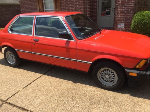 1983 320IS, low original miles, CA car, exc. condition, garaged. great driver 1983 BMW 3-Series