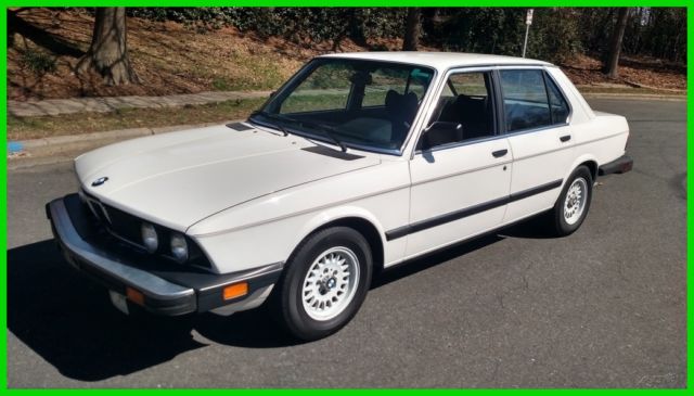 1983 528e Used 2.7L I6 12V Automatic Auto RWD 1983 BMW 5-Series 528e