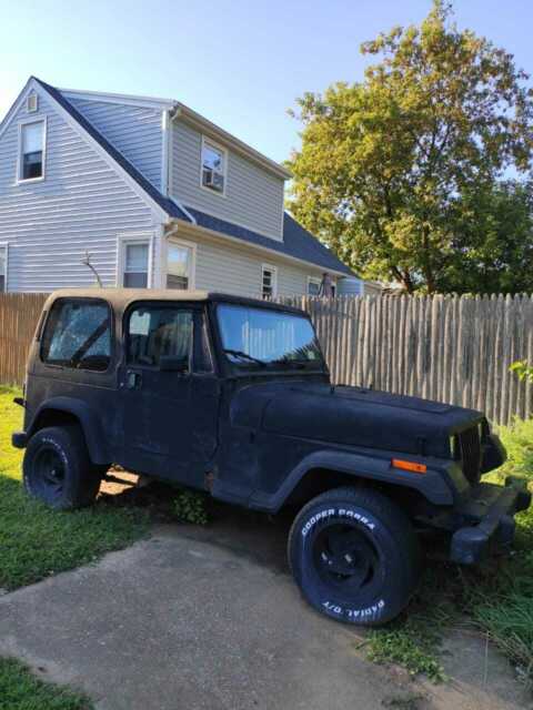 1983 Jeep CJ Matte Black (with polished black underneath matte) - photo 2