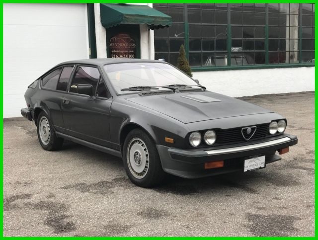 1983 Alfa Romeo GTV 2.5 Copue 1983 Alfa Romeo GTV Coupe