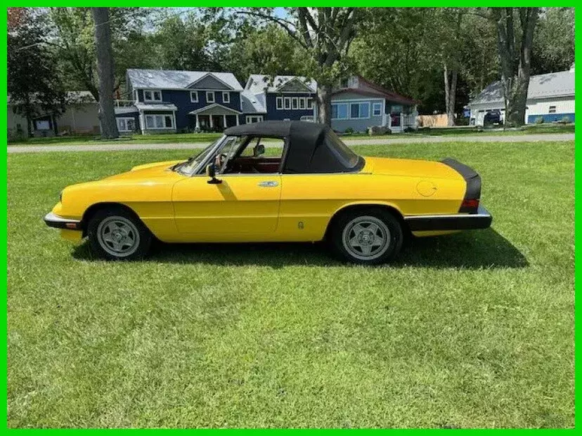 1983 Alfa Romeo Spider 2L I4 8V 5 Speed 38,685 Miles 1983 Alfa Romeo Spider Veloce 2dr Convertible