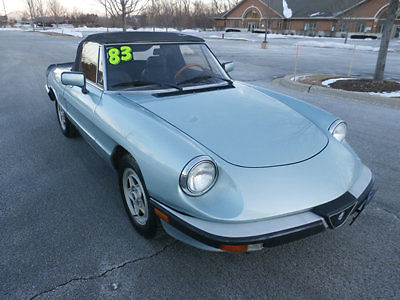 1983 Alfa Romeo Spider Veloce
