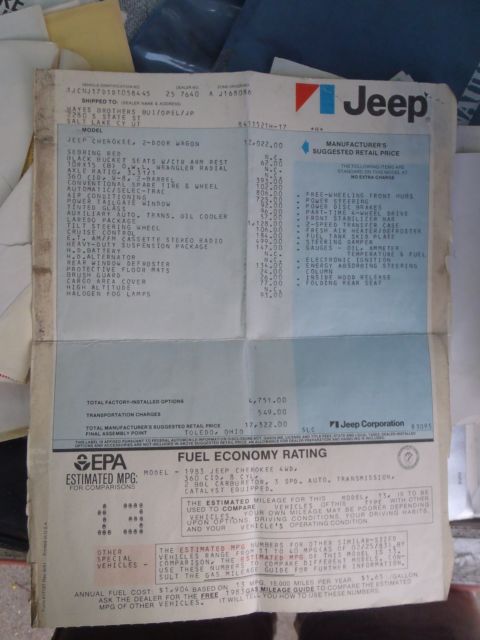1983 Jeep Cherokee Laredo - photo 5