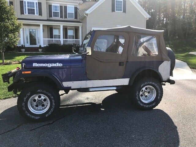 1983 AMC Jeep CJ7 Renegade 1983 Jeep Renegade