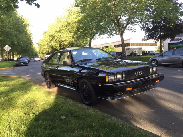 1983 AUDI UR QUATTRO COUPE 1983 Audi Coupe Quattro