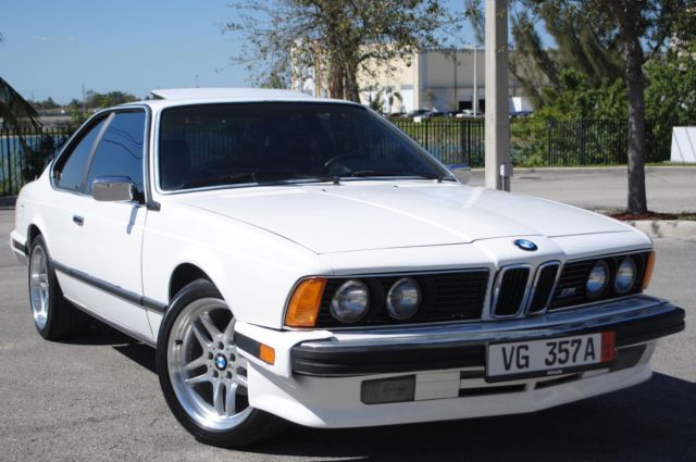 1983 BMW 633CSi, 3.2L 6Cyl, AUT TRANS, CLEAN TITLE, EXEMPT MLS, NO RESERVE. 1983 BMW 633 CSi 633CS